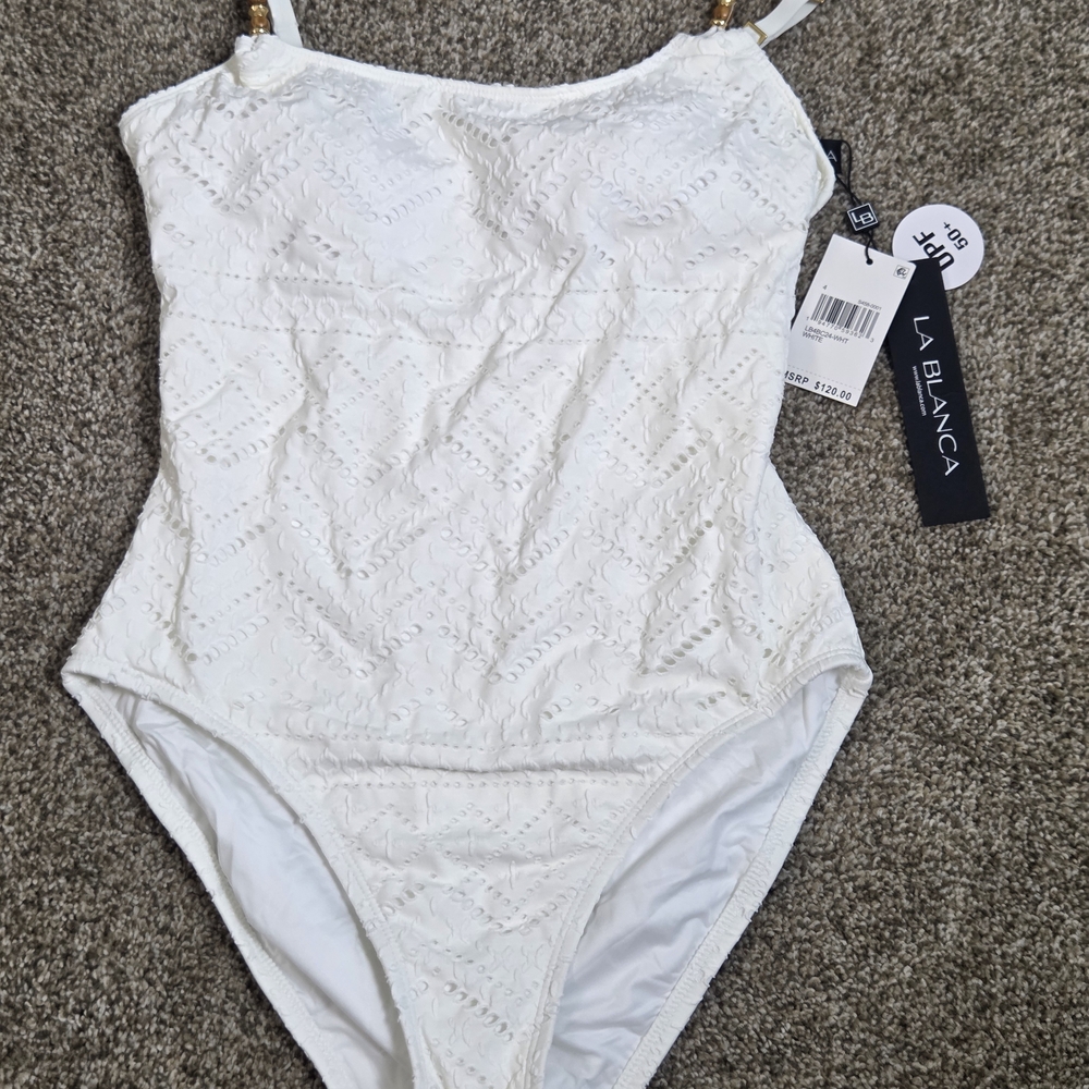 La Blanca White Swimsuit